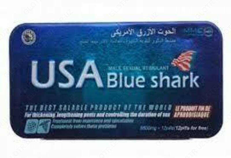  Potentsial preparat Usa Blue Shark Blue Shark 8800 mg - 