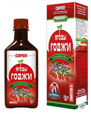 СИРОП ИЗ "DR. SHUSTER" "YAGODY GODJI" "GODJI" ФРУКТЫ
