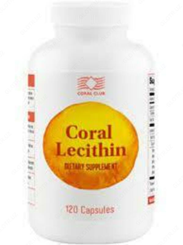 Капсулы Coral Lecithin (Корал Лецитин) 120 шт от Coral Club в Ташкенте