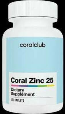 Coral zink 25 (Корал Цинк 25) таблетки 100 шт от Coral Club