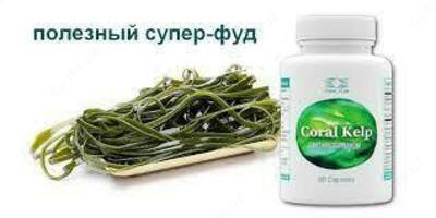Корал Келп (Coral Kelp) от Коралловый клуб капсулы 60 шт купить в Ташкенте