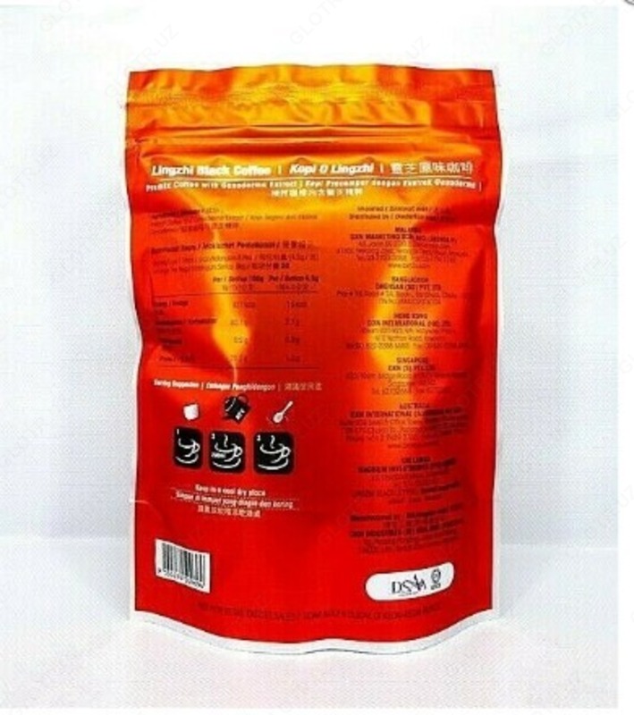   Eriydigan qahva 2 ta paketli DXN Lingzhi Black Coffee Ganoderma
