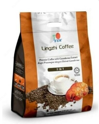 Растворимый кофе 7 Packs DXN Lingzhi Coffee 3 in 1 Ganoderma Reishi Instant Classic Cafe Express