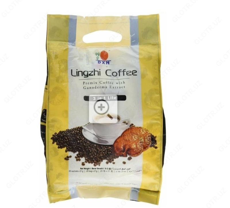 Кофе или заменитель кофе DXN Lingzhi Lite Coffee 3 in 1 with Ganoderma
