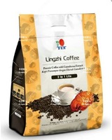 Eriydigan qahva 5 Packs DXN Lingzhi Coffee 3 in 1 LITE Ganoderma Reishi Instant Cafe Express
