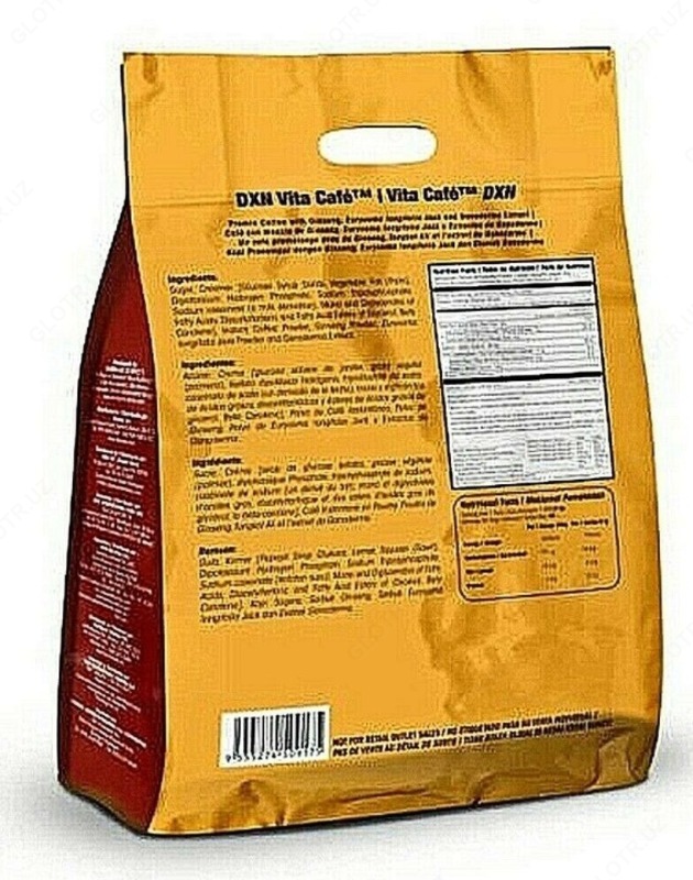  Eriydigan qahva 3 Packs DXN Vita Cafe 6 in 1 Ganoderma Coffee Eurycoma longifolia Lingzhi Reishi - 