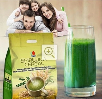 Растительный препарат 1 Pack X 30g DXN Spirulina Cereal Healthy High Fiber Cereals Free Ship WB