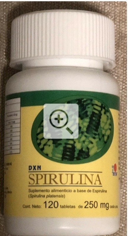 Растительный препарат 1 x DXN Spirulina 120 Tablets Healthy Organic Ganoderma Supplement EXPRESS