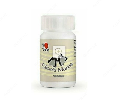 Растительный препарат 1 Bottle DXN Lion's Mane 120 Tablets Hericium Erinaceus Nerves Memory Recovery