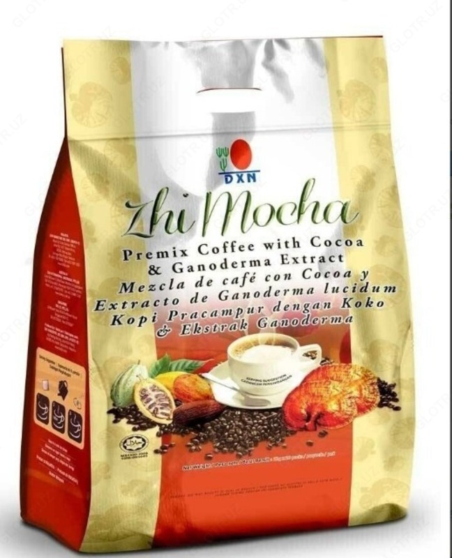 Растворимый кофе 1 Pack DXN Zhi Mocha Ganoderma Coffee Premix Healthy Instant Coffee 20 Sachets