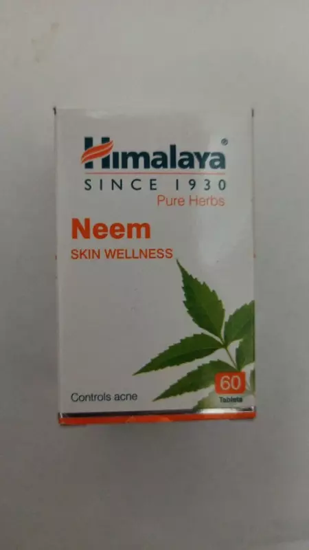 Капсулы Himalaya Neem Skin Wellness