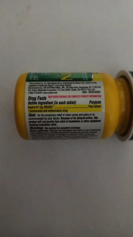  KIRKLAND Aspirin Signature Low Dose - 