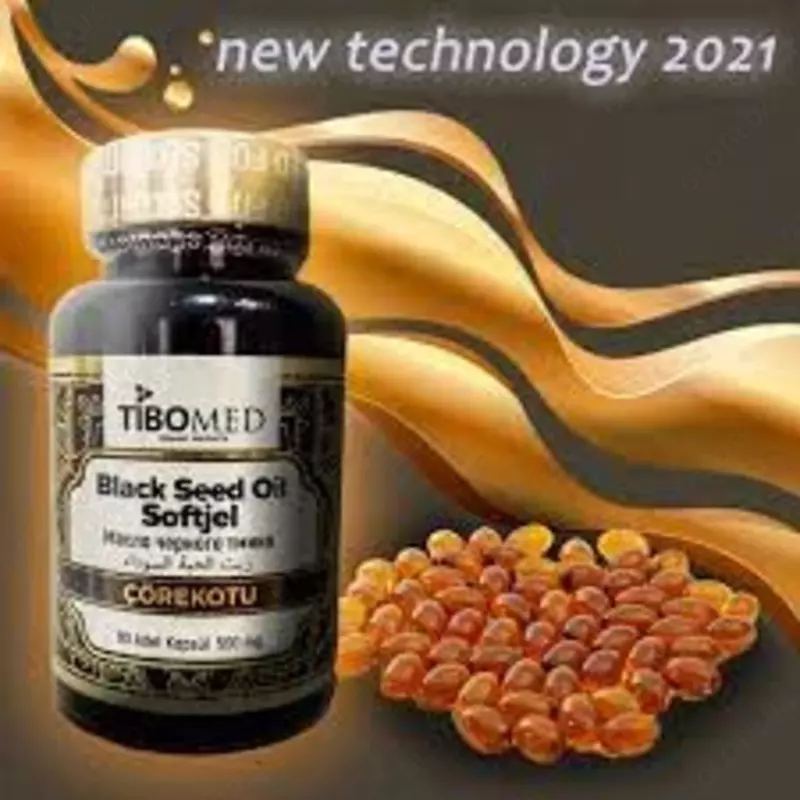  Капсулы черного тмина TIBOMED ТИБОМЕД 90 капсулы 500 мг. из Турции купить в Ташкенте - 