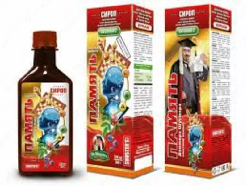  Сироп Dr. Shuster SHUSTRUM MEMORY. Память доктора Шустера  250 мл купить а Ташкенте - 