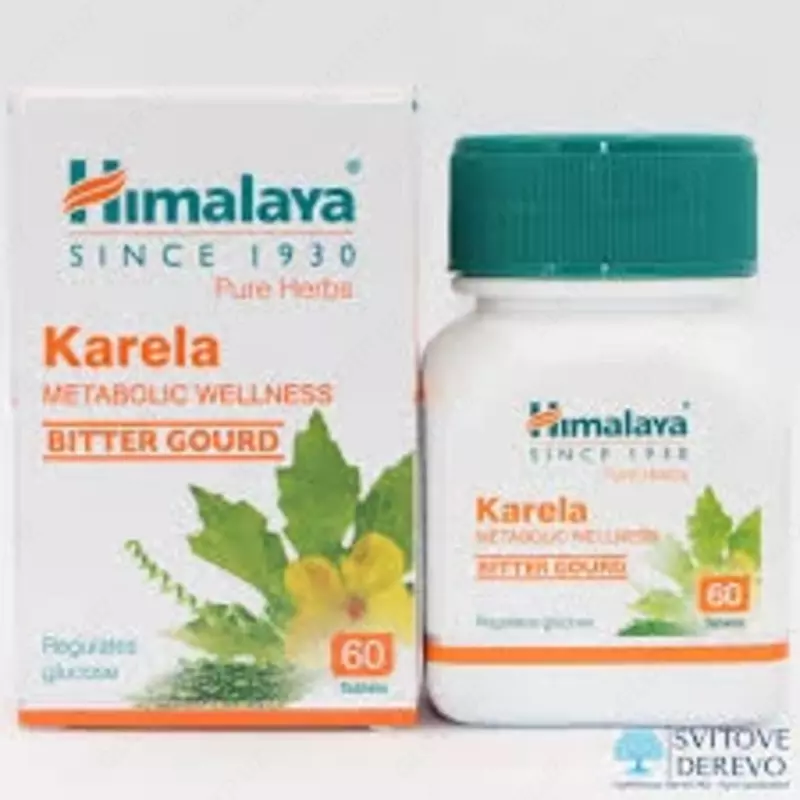 Карела Хималая (Karela Himalaya) для метаболизма и сахарного диабета, 60 таб купить в Ташкенте