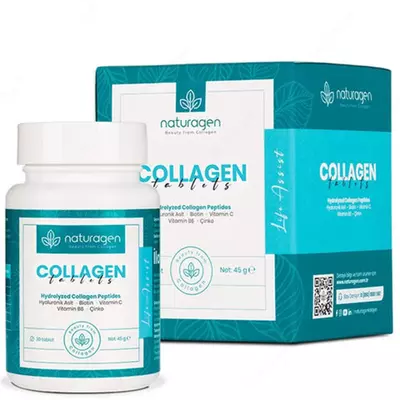 Naturagen Коллагеновая добавка 30 таблеток Турция