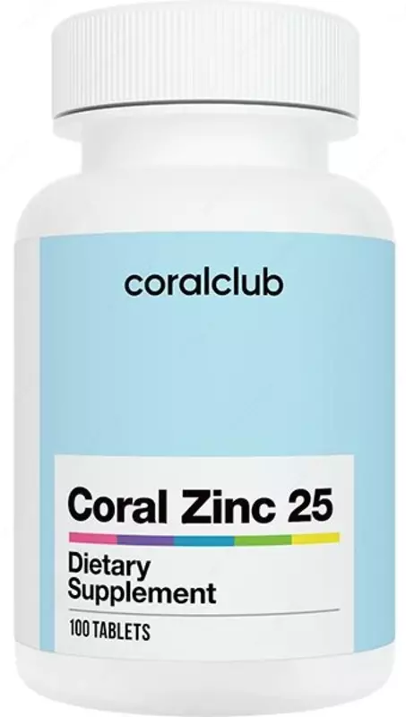 Корал Цинк 25 от компании Coral Club