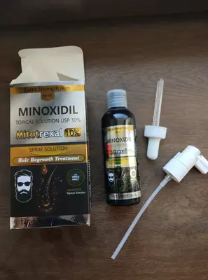 Спрей Миноксидил 10% Mitotrexal для волос и бороды. Новинка в купить Ташкенте!