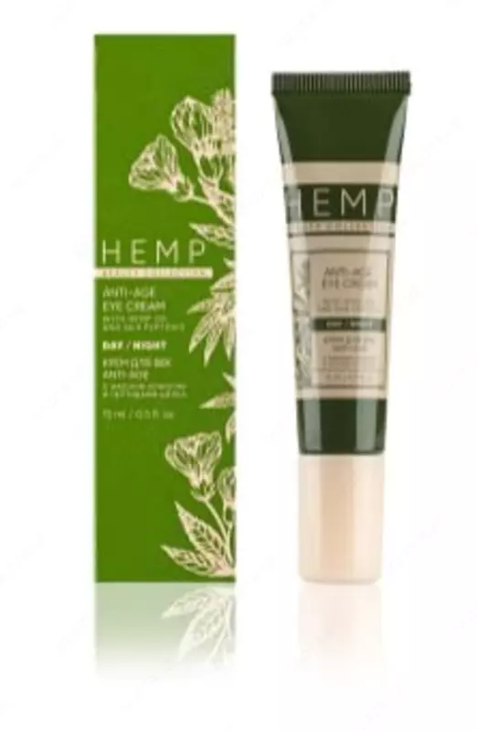 Крем anti-age для век с маслом конопли и пептидами шелка HEMP  15 мл купить в Ташкенте