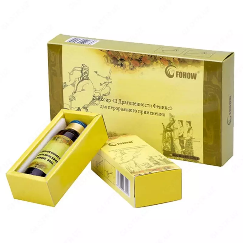 Элексир Три Драгоценности Феникс FOHOW купить в Ташкенте