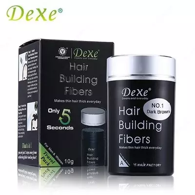 Загуститель волос Dexe hair building fibers для волос купить в Ташкенте