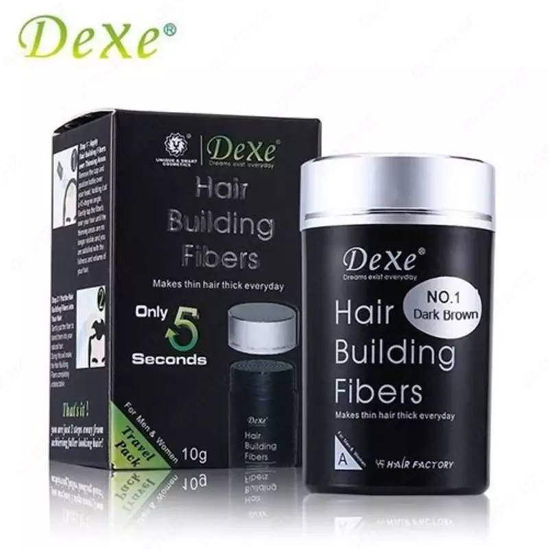  Загуститель волос Dexe hair building fibers для волос купить в Ташкенте - 