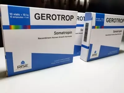 Гормон роста GEROTROP Геротроп (СУХОЙ) Соматропин 10 AMPOULES X 1ML купить в Ташкенте
