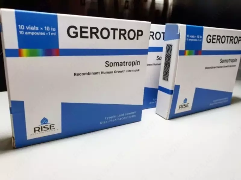  Гормон роста GEROTROP Геротроп (СУХОЙ) Соматропин 10 AMPOULES X 1ML купить в Ташкенте - 
