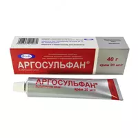 АРГОСУЛЬФАН (СУЛЬФАТИАЗОЛ СЕРЕБРА) 2% КРЕМ 40Г купить в Ташкенте