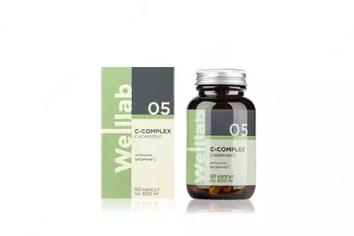 ВЕЛЛАБ С-КОМПЛЕКС Welllab C-COMPLEX, БАД Гринвей 60 капсул купить в Ташкенте