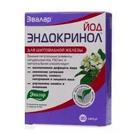  Эндокринол Йод капсулы  30 шт  Эвалар купить в Ташкенте - 
