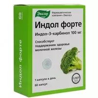 Индол форте от компании Эвалар капсулы 100мг 60 шт. купить в Ташкенте