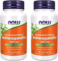 Ашвагандха Экстракт  Now Ashwagandha  450 мг - 90 капсул купить в Ташкенте