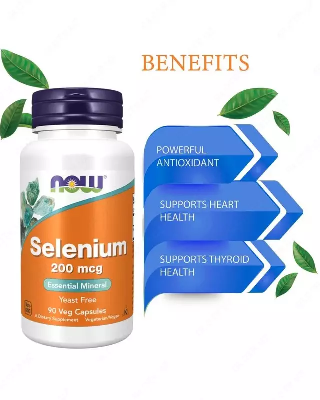  Now Foods  Селен  100 мкг  250 таблеток купить в Ташкенте - 