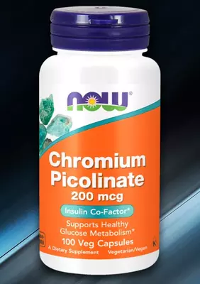 Now Foods, Пиколинат Хрома, 200 мкг, 250 вегетарианских капсул купить в Узбекистане