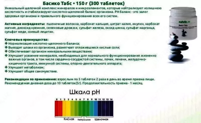 Басико Табс, Swiss Nahrin Швейцария купить в Ташкенте