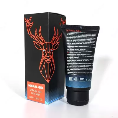 Крем-гель MARAL GEL Gold Марал гель Голд для мужчин купить в Ташкенте