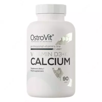 OstroVit Витамин D3 + K2 + Calcium (Кальций) 90 таблеток купить в Ташкенте