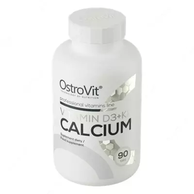 OstroVit Витамин D3 + K2 + Calcium (Кальций) 90 таблеток купить в Ташкенте