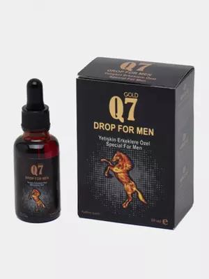 Gold Q7 капли Усиливают оргазм, способствуют быстрому восстановлению и дарят новые, яркие ощущения и впечатления