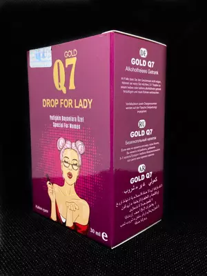 Специальные Капли Q7 для женщин (Lady Drops) вызывают мощное половое возбуждение, усиливают влечение к мужчине