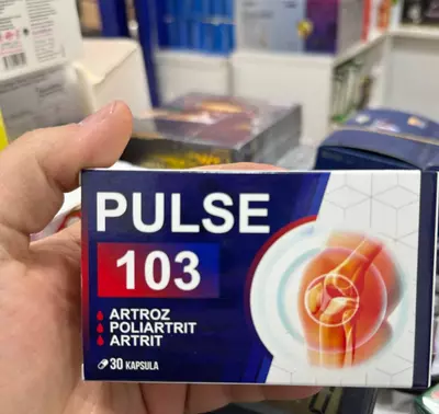 Bo'g'im og'riqlari, Oyoq-Qoʻl shishi, Podagra va boshqalar uchun Pulse 103 kapsulasi