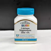 Минеральный комплекс 21st Century Calcium Magnesium Zinc + D3 90 tab купить в Ташкенте