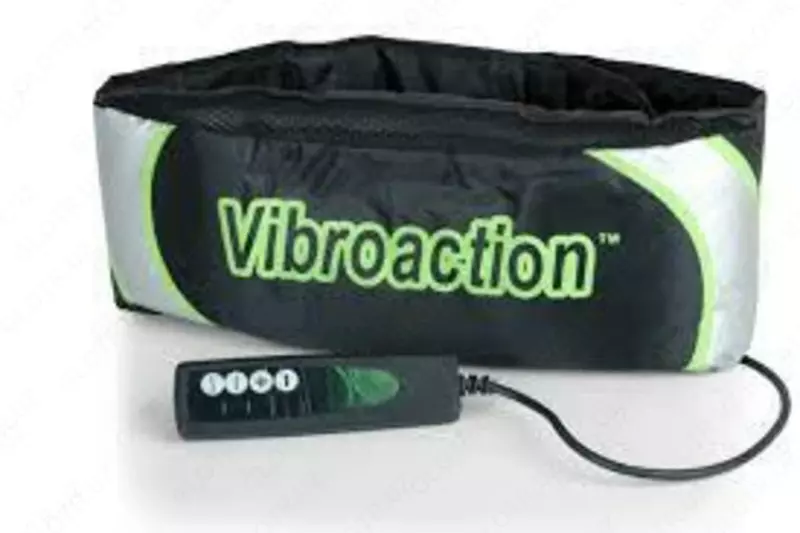 Пояс для похудения Виброэкшн Vibroaction поможет вам убрать лишний жир из желаемых областей, устранить целлюлит, способствует похудению, позволяет добиться многочисленного сокращения мышц