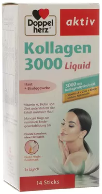 DoppelHerz Aktiv Коллаген 3000 Liquid стики купить в Ташкенте