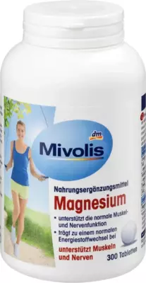 Mivolis Magnesium для нормальной мышечной и нервной функции 300 табл из Германии купить в Ташкенте