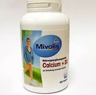 При диабета и гипертонии Mivolis Calcium+D3, 300 шт из Германии купить в Ташкенте