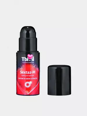 Специальный крем для мужчин "Ты и Я SEXTAZ-M", быстрый эффект, 20 грамм купить в Ташкенте