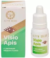  Капли Капли Visio Apis с липовым медом и алоэ 10 мл оказывают антимикробное  противовоспалительное  восстанавливающее  ранозаживляющее действие  ускоряют регенерацию тканей - 