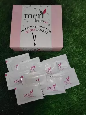 Meri Detox Tea - чай на основе растительных компонентов способствует эффективному похудению и очищению организма